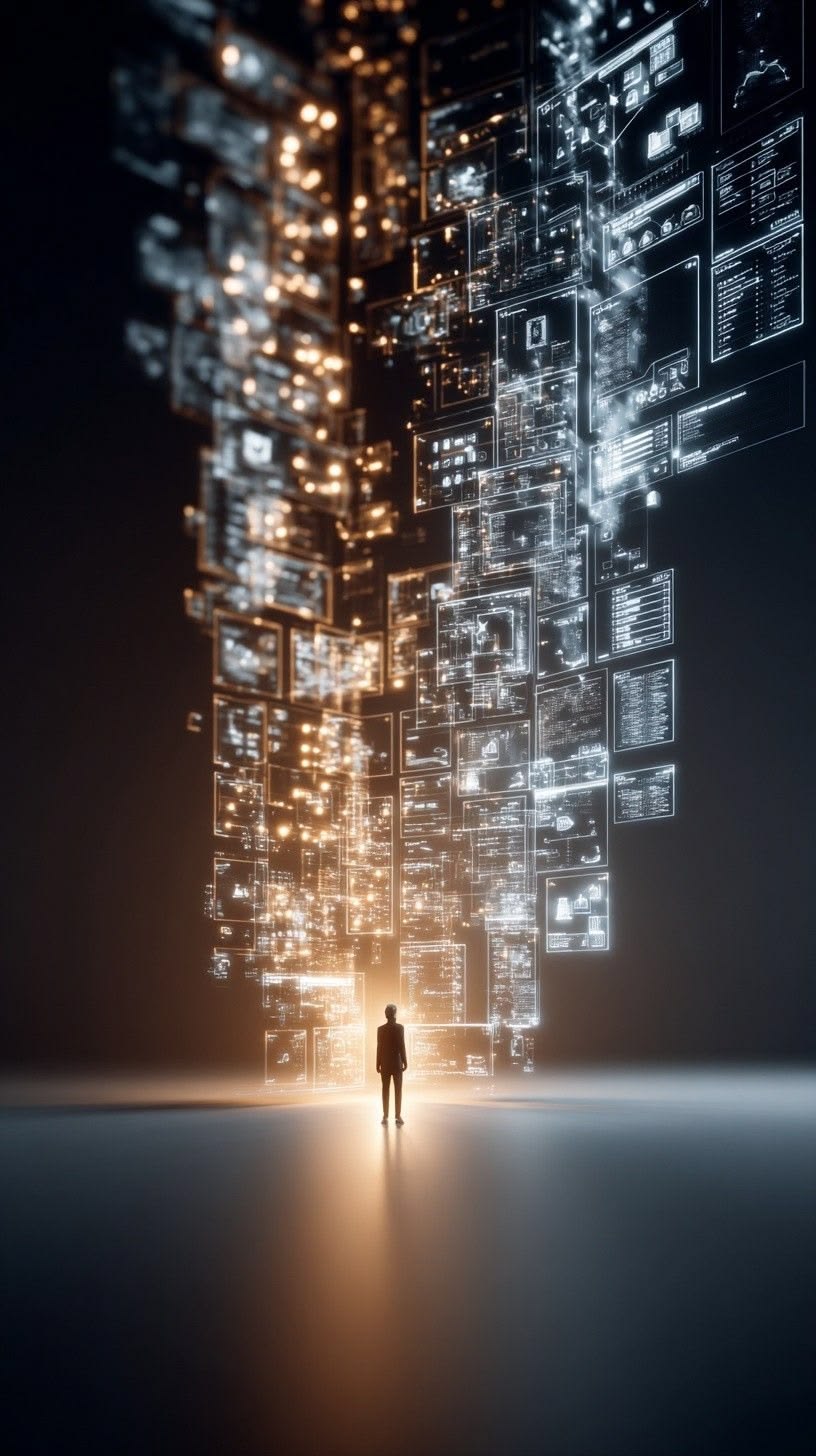 A field of structured digital intelligence